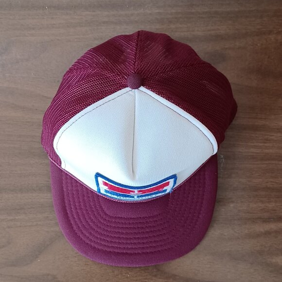 Vintage 1980s Kortlan/Mohawk Team Honda Trucker Hat Snapback Cap - Picture 6 of 11